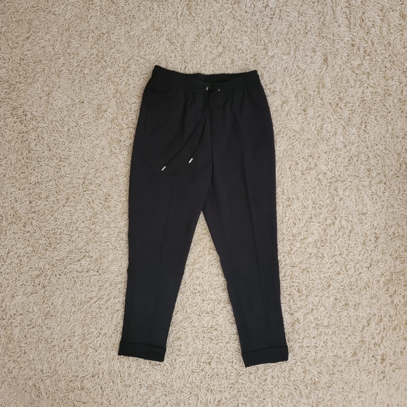 Zara Ribbed Cropped Pants - Picture 2 of 3